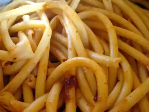 Receita Macarrão de roça