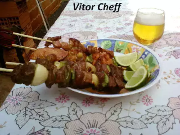 Receita Churrasquinho de domingo