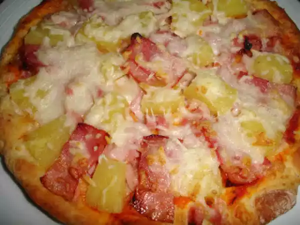 Receita Pizza havaiana