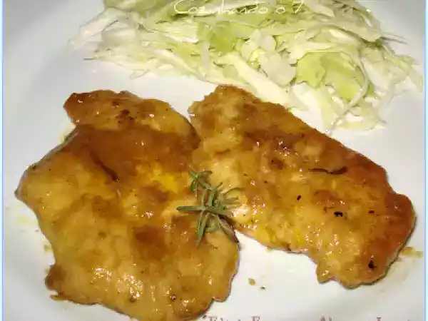 Receita Filé de frango com alecrim e laranja
