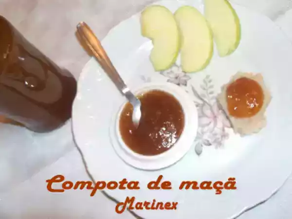 Receita Compota de maçã