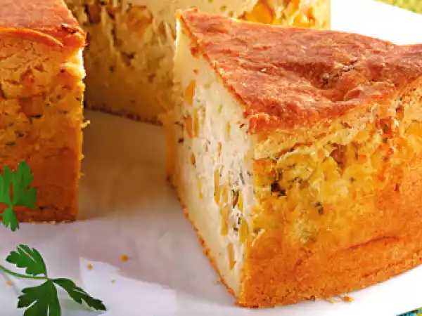 Receita Torta de frango cremosa