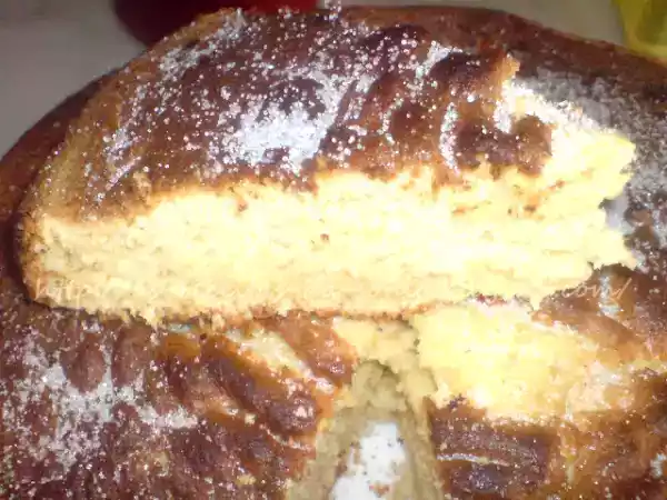 Receita Bolo com aroma de baunilha