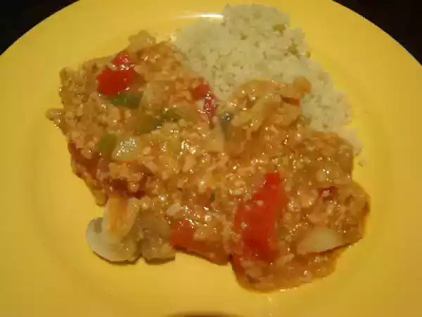 Receita Couscous com soja granulada
