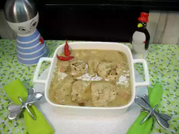 Receita Feijão branco com filé de porco