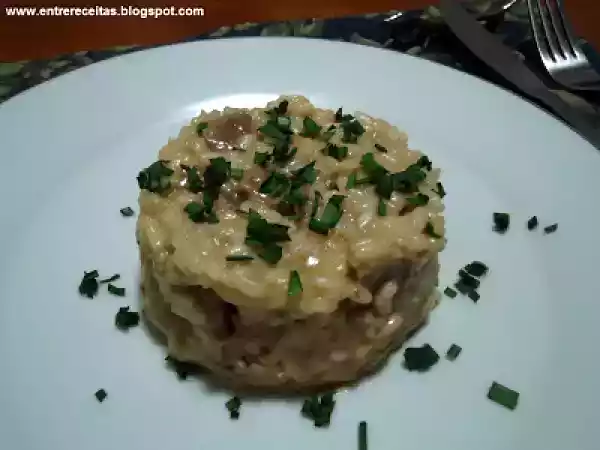 Receita Risoto com filé mignon e gorgonzola