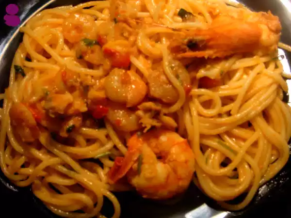 Receita Massa de marisco