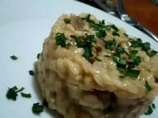 Receita Risoto com filé mignon e queijo gorgonzola