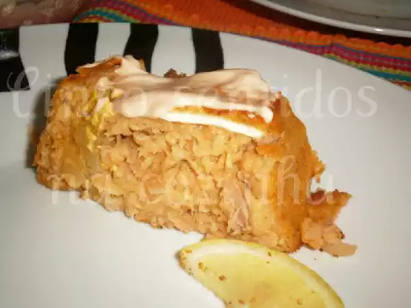 Receita Bolo de atum com ovo