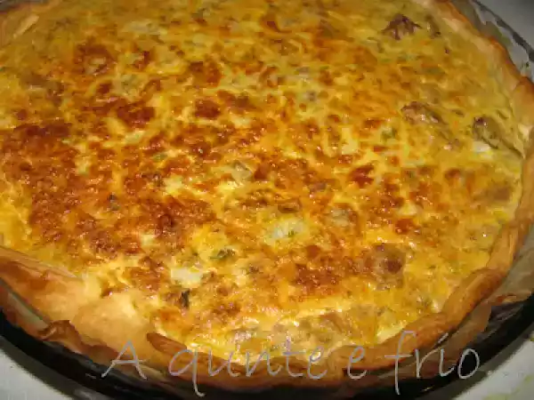 Receita Tarte de atum