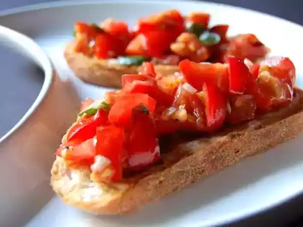 Receita Bruschetta alla romana