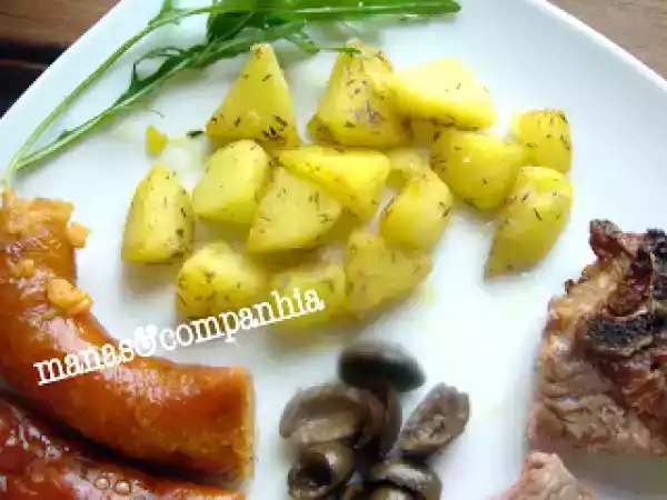 Receita Batatas salteadas com tomilho (isa)