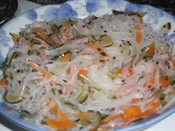 Receita Salada de harusame