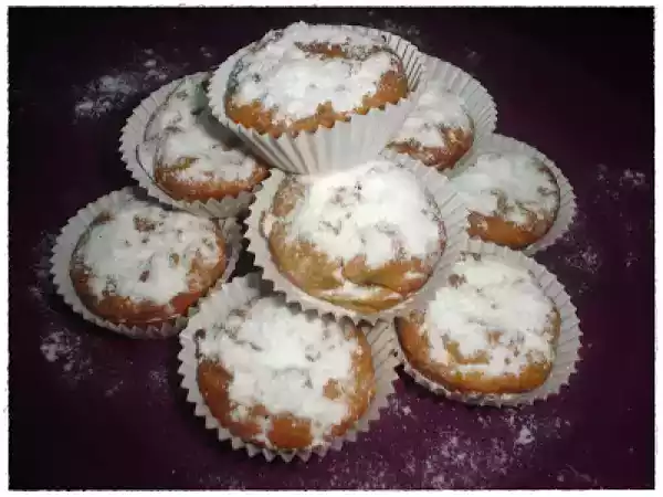 Receita Queijadas de batata doce e amêndoa