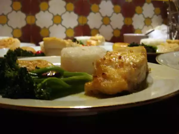 Receita Bacalhau na brasa e batatas ao murro