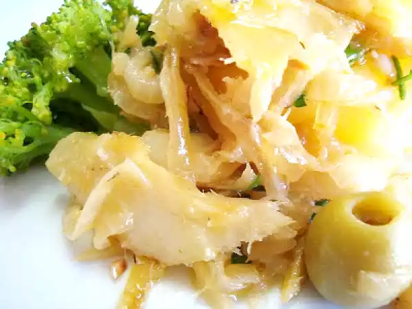 Receita Bacalhoada diferente