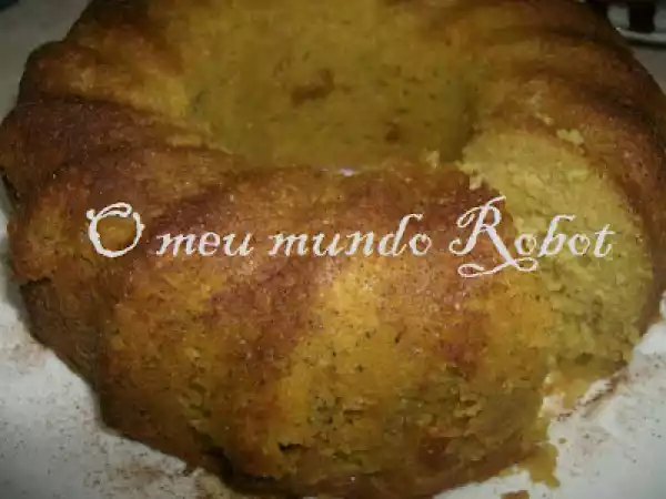 Receita Bolo de courgette, cenoura e côco aromatizado com limão