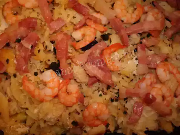 Receita Bacalhau à joão do buraco, ou quase... (ju)