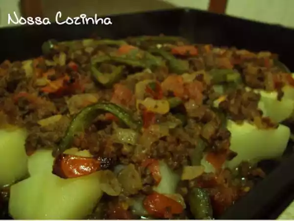 Receita Na cozinha dele - batatas campeiras