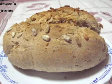 Receita Pão integral de trigo e centeio com sementes
