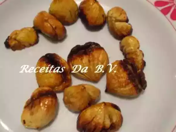 Receita Castanhas fritas