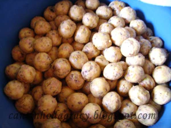 Receita Bolinhos de carne e mortadela