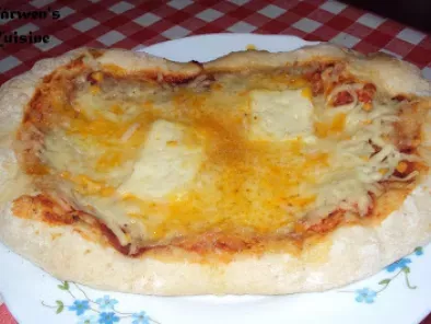 Receita Pizza 5 queijos