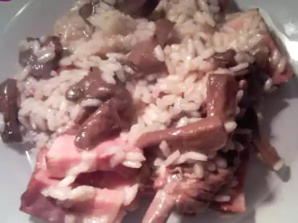 Receita Arroz de míscaros
