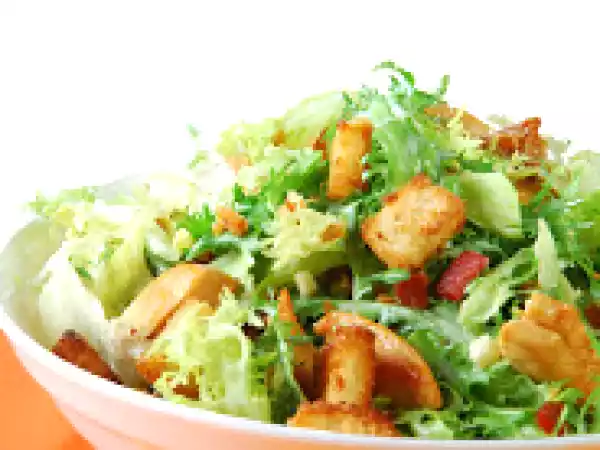Receita salada ceasar