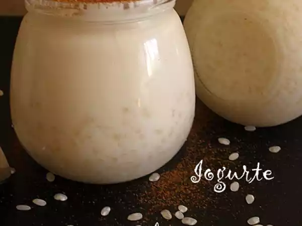 Receita Iogurte de arroz doce