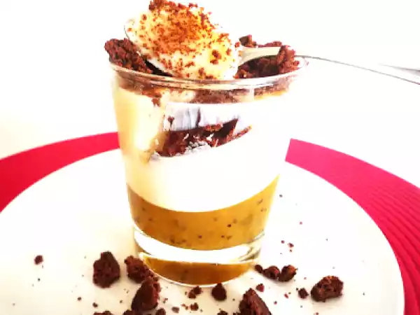 Receita panna cotta de leite com gelatina de kiwi