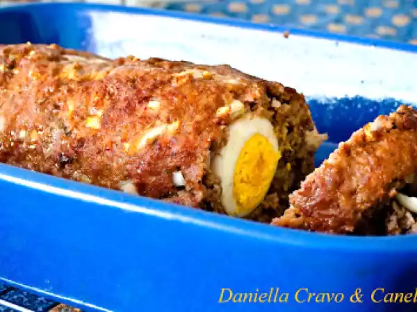 Receita Rocambole de carne à cubana