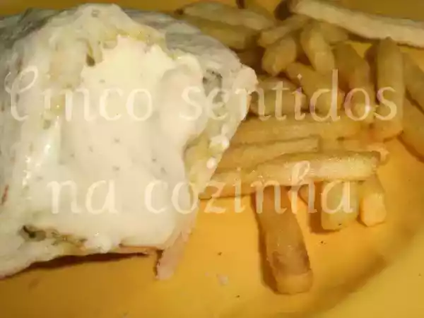 Receita Shoarma de frango com molho de alho