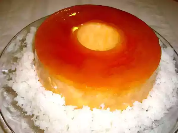 Receita Pudim de abóbora rápido