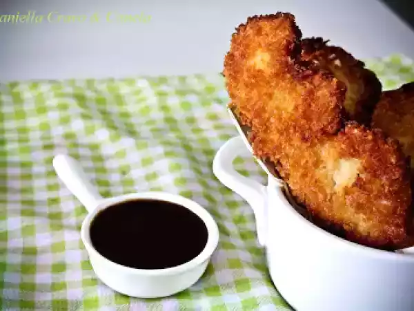 Receita Filé de frango empanado no panko com molho barbecue