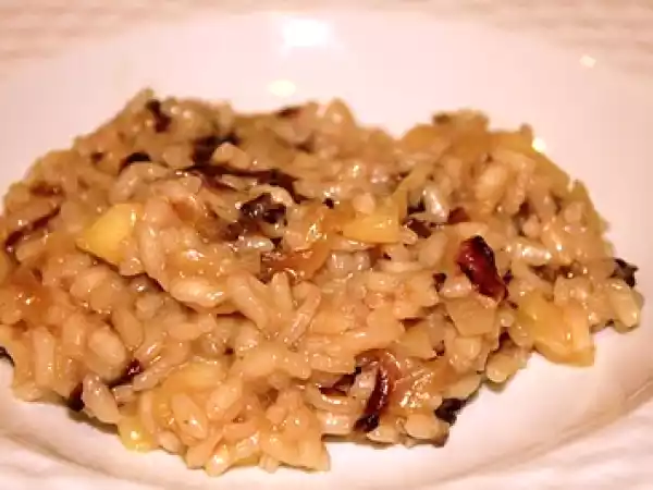 Receita Risoto de radicchio