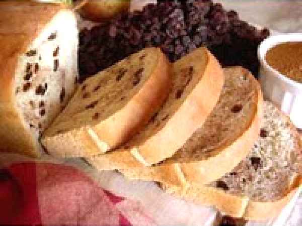 Receita Pão canadense de passas e canela (raisin bread)