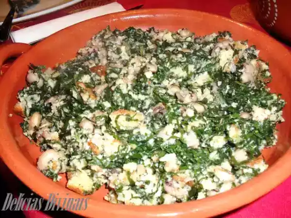 Receita Migas de broa