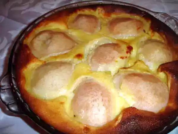 Receita Clafoutis de pera