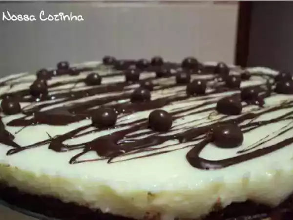 Receita Torta mousse de coco com chocolate