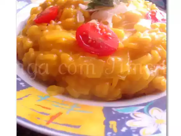 Receita Risoto a milanesa {risotto alla milanese}
