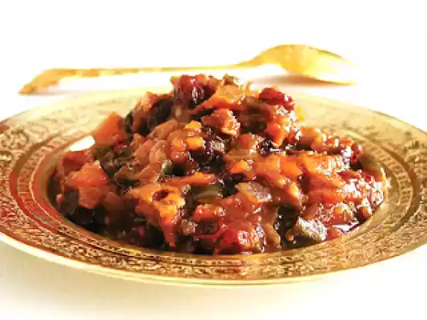 Receita Pratos principais e acompanhamentos - chutney de abacaxi