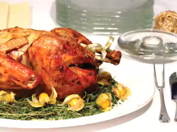 Receita Pratos principais e acompanhamentos - peru de natal