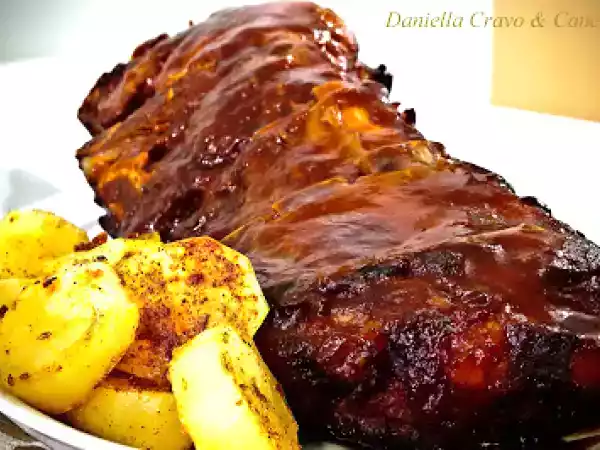 Receita Costelinha ao molho barbecue