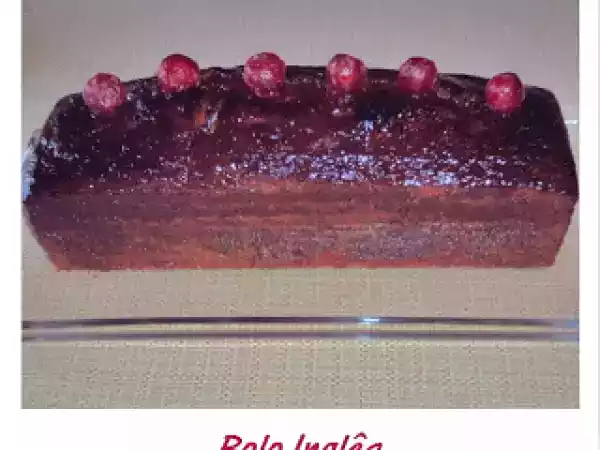 Receita Bolo inglês