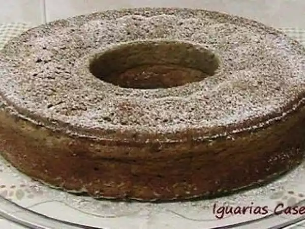 Receita Bolo de castanhas