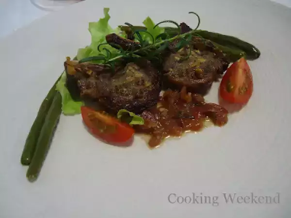 Receita Receitas - carré de cordeiro grelhado
