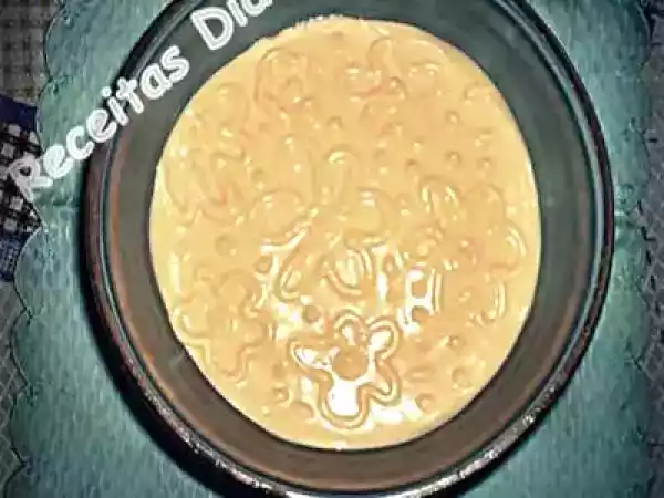 Receita Mousse de manga tang
