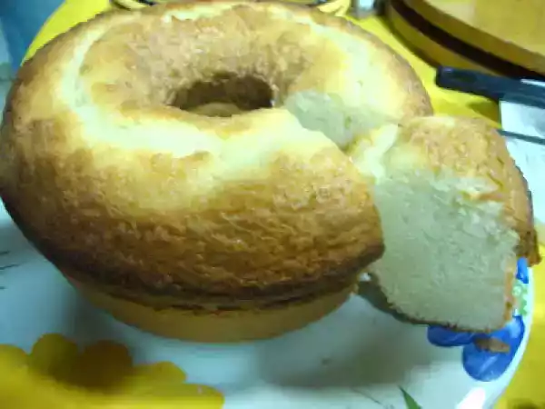 Receita Bolo simples de côco