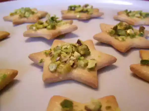 Receita Biscoito de natal com pistache